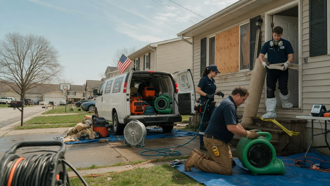 Water Damage Restoration in Ryan, OK near me